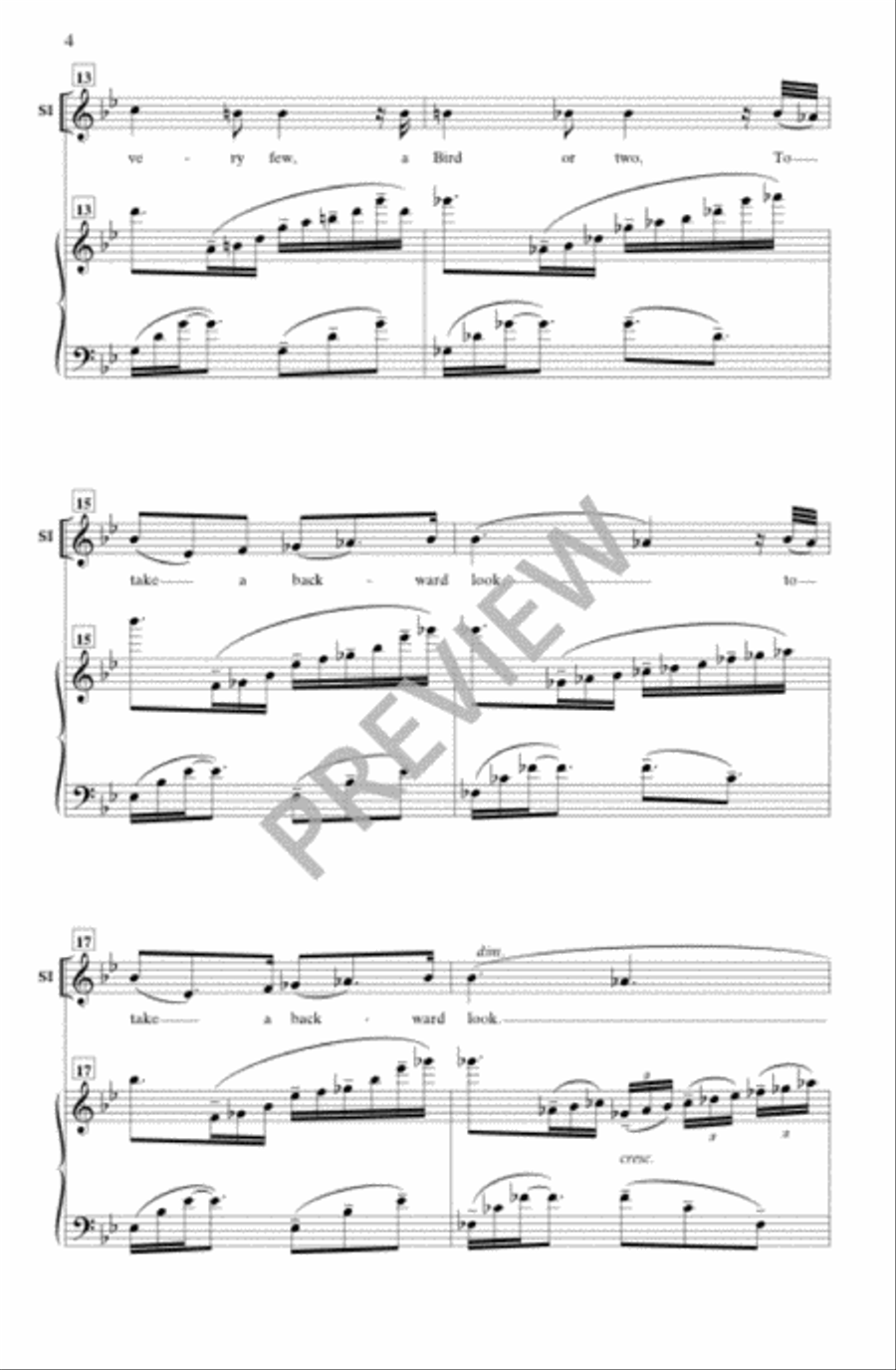 Indian Summer Indian Summer SSA scores gallery preview page 3