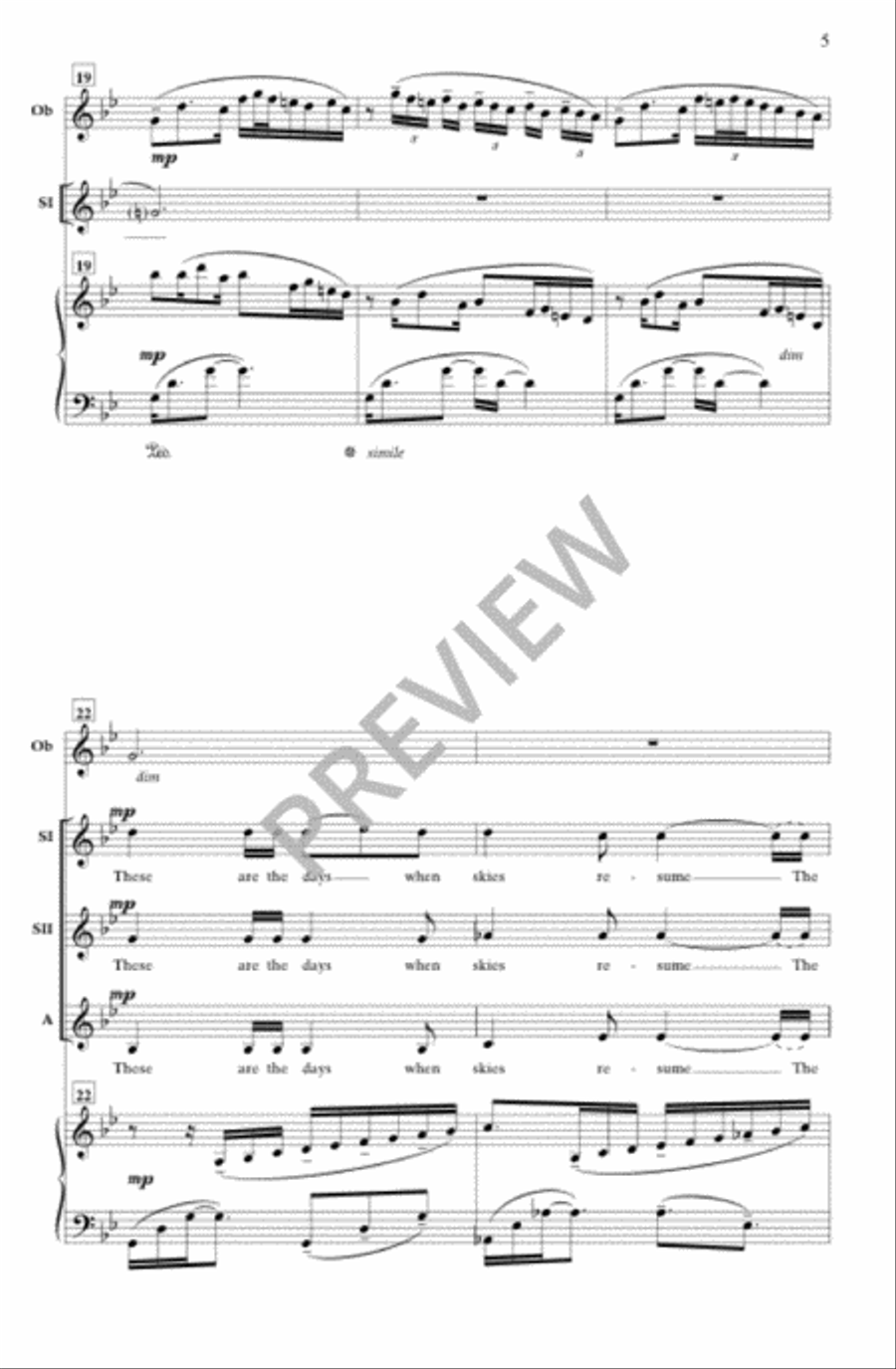 Indian Summer Indian Summer SSA scores gallery preview page 4