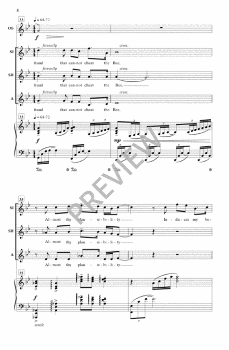 Indian Summer Indian Summer SSA scores gallery preview page 7