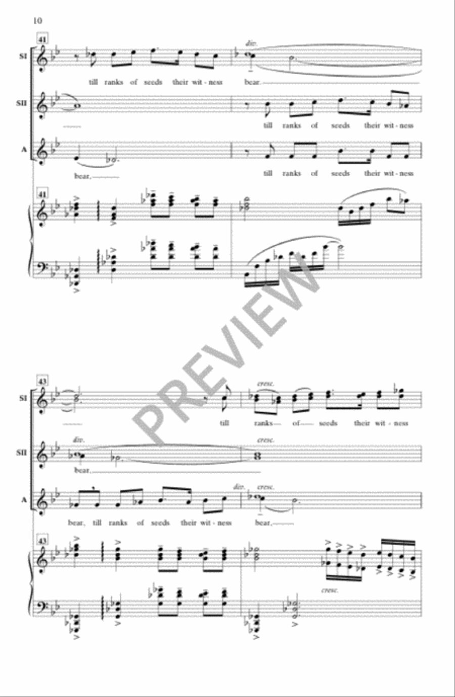 Indian Summer Indian Summer SSA scores gallery preview page 9
