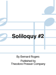Soliloquy No. 2