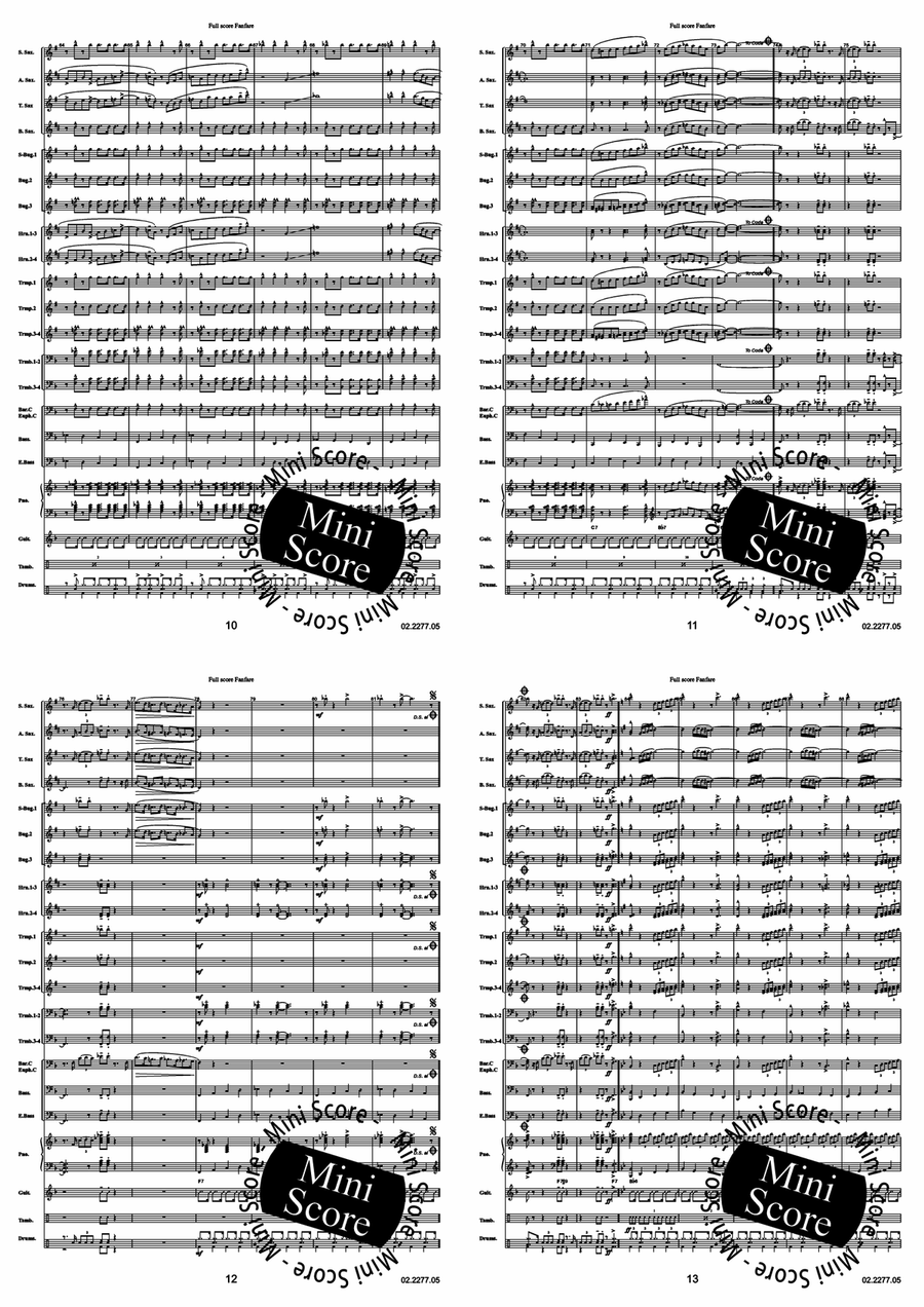 Boogie Express Big Band - Sheet Music page 5