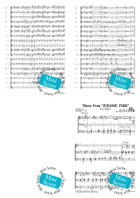 Jurassic Park Fanfare Band scores gallery preview page 4