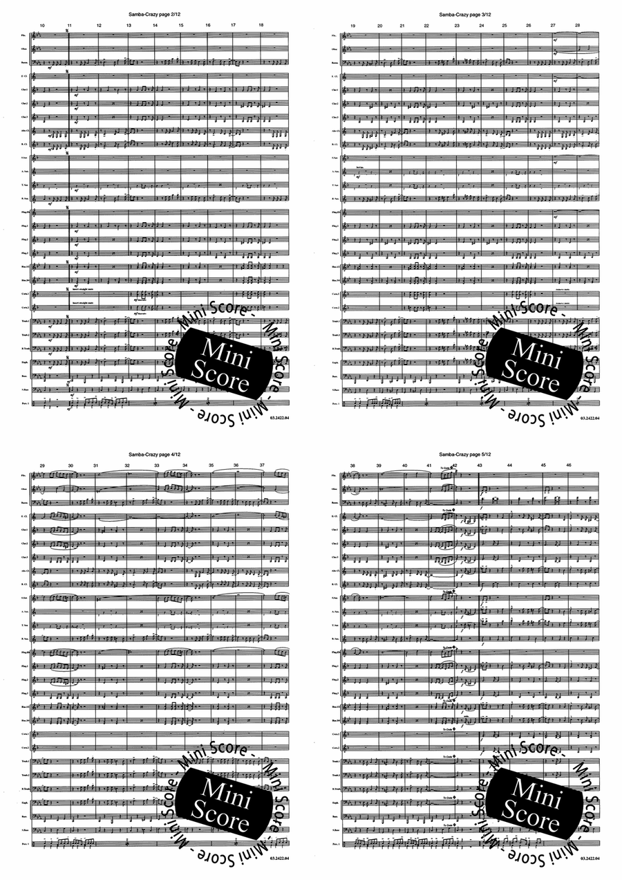 Samba Crazy by Terry Kenny Big Band - Sheet Music page 3