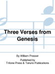 Three Verses From Genesis