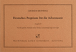 Deutsches Proprium fur die Adventszeit