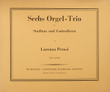Perosi: Sechs Orgel-Trio