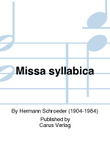 Missa syllabica