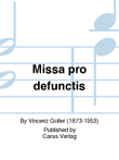 Missa pro defunctis
