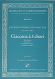 Ciaccona a 3 chori