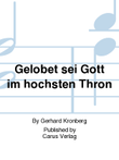 Gelobet sei Gott im hochsten Thron