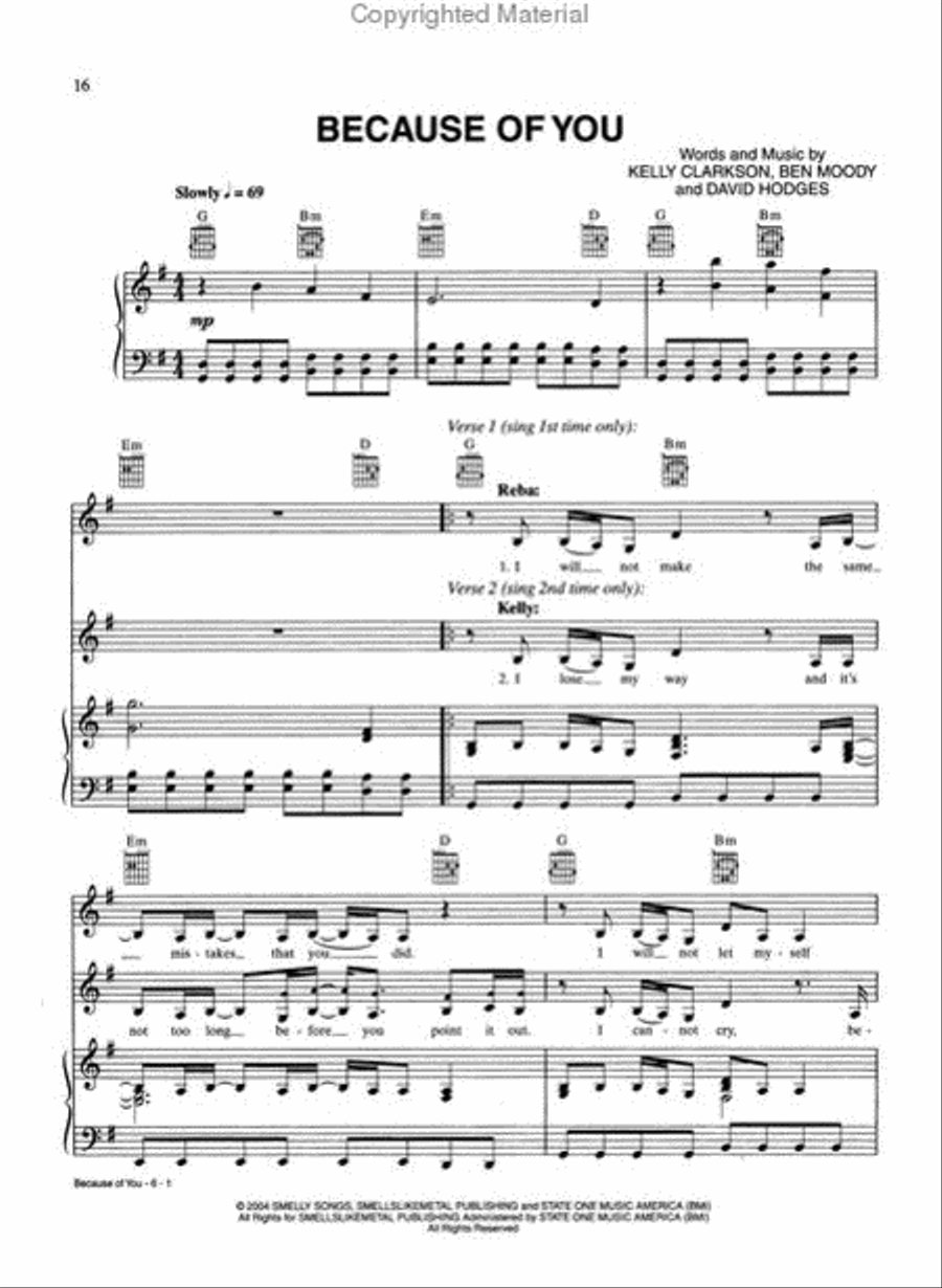 2008 Greatest Country Hits Piano, Vocal, Guitar scores gallery preview page 3
