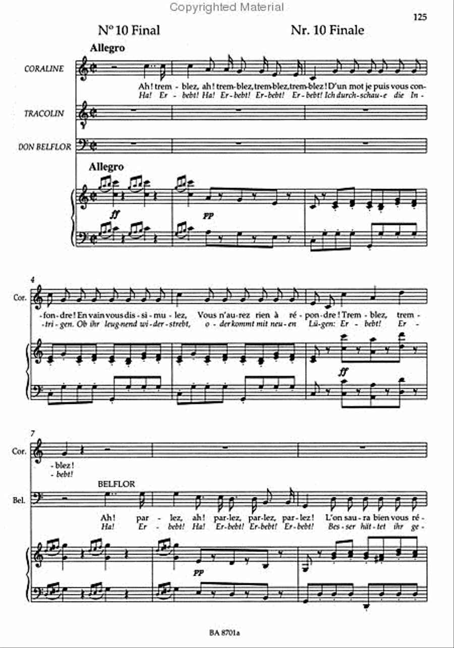 Le Toréador ou l'Accord parfait Tenor Voice scores gallery preview page 2