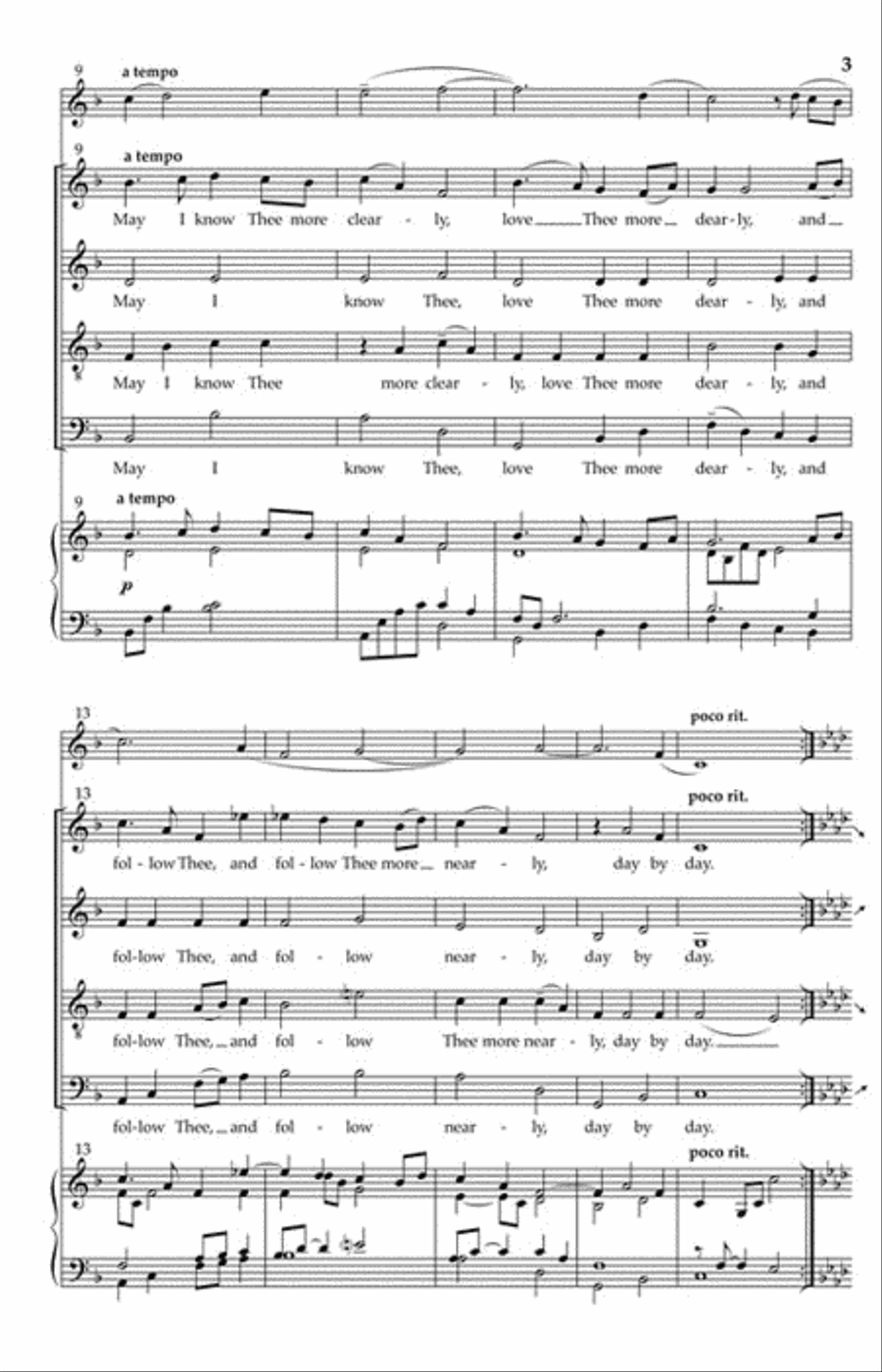 O Holy Jesus O Holy Jesus 4-Part scores gallery preview page 3