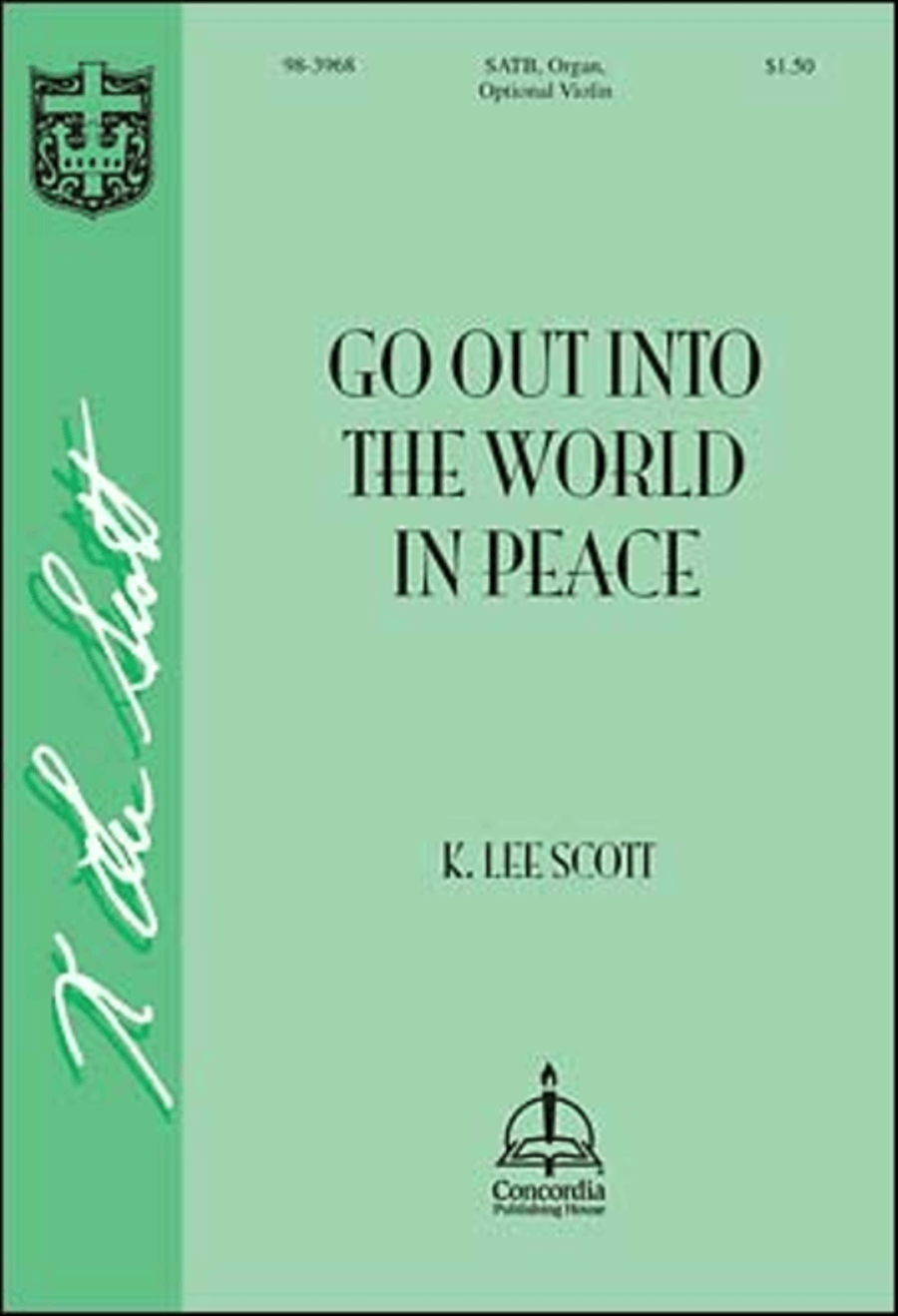Go Out into the World in Peace Choir scores gallery preview page 1