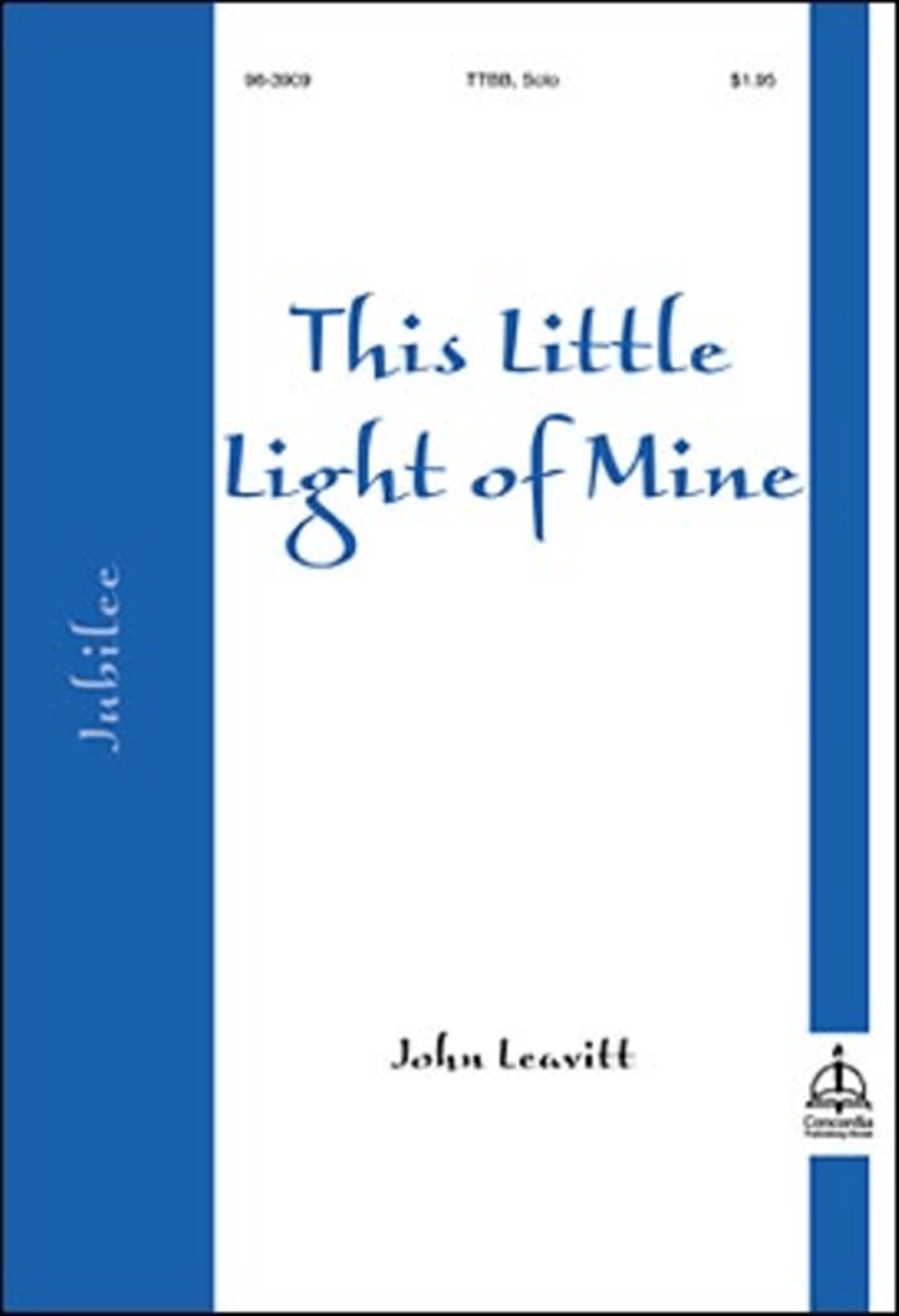 This Little Light of Mine (Leavitt) TTBB scores gallery preview page 1