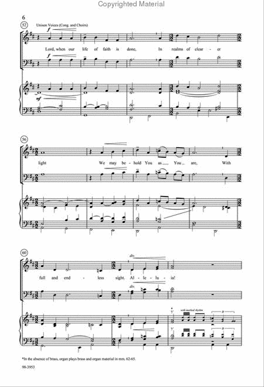 We Walk by Faith and Not by Sight (Burkhardt) Choir scores gallery preview page 4