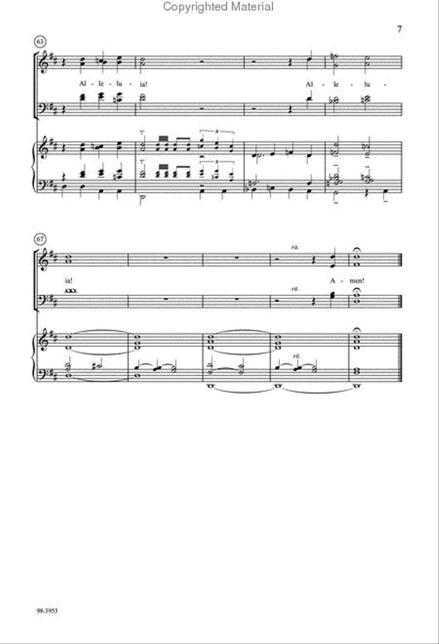 We Walk by Faith and Not by Sight (Burkhardt) Choir scores gallery preview page 5