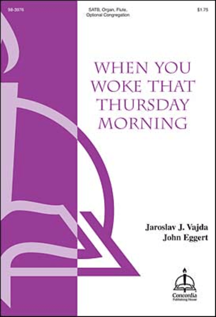 When You Woke That Thursday Morning Flute scores gallery preview page 1