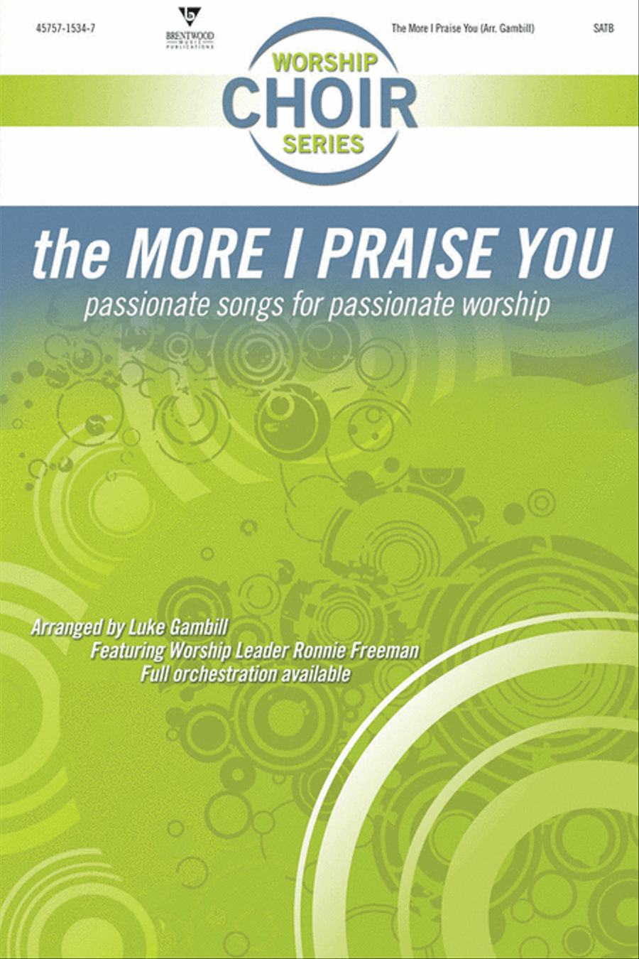 The More I Praise You (Choral Book) Choir scores gallery preview page 1