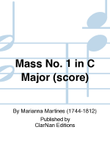 Mass No. 1 in C Major (score)