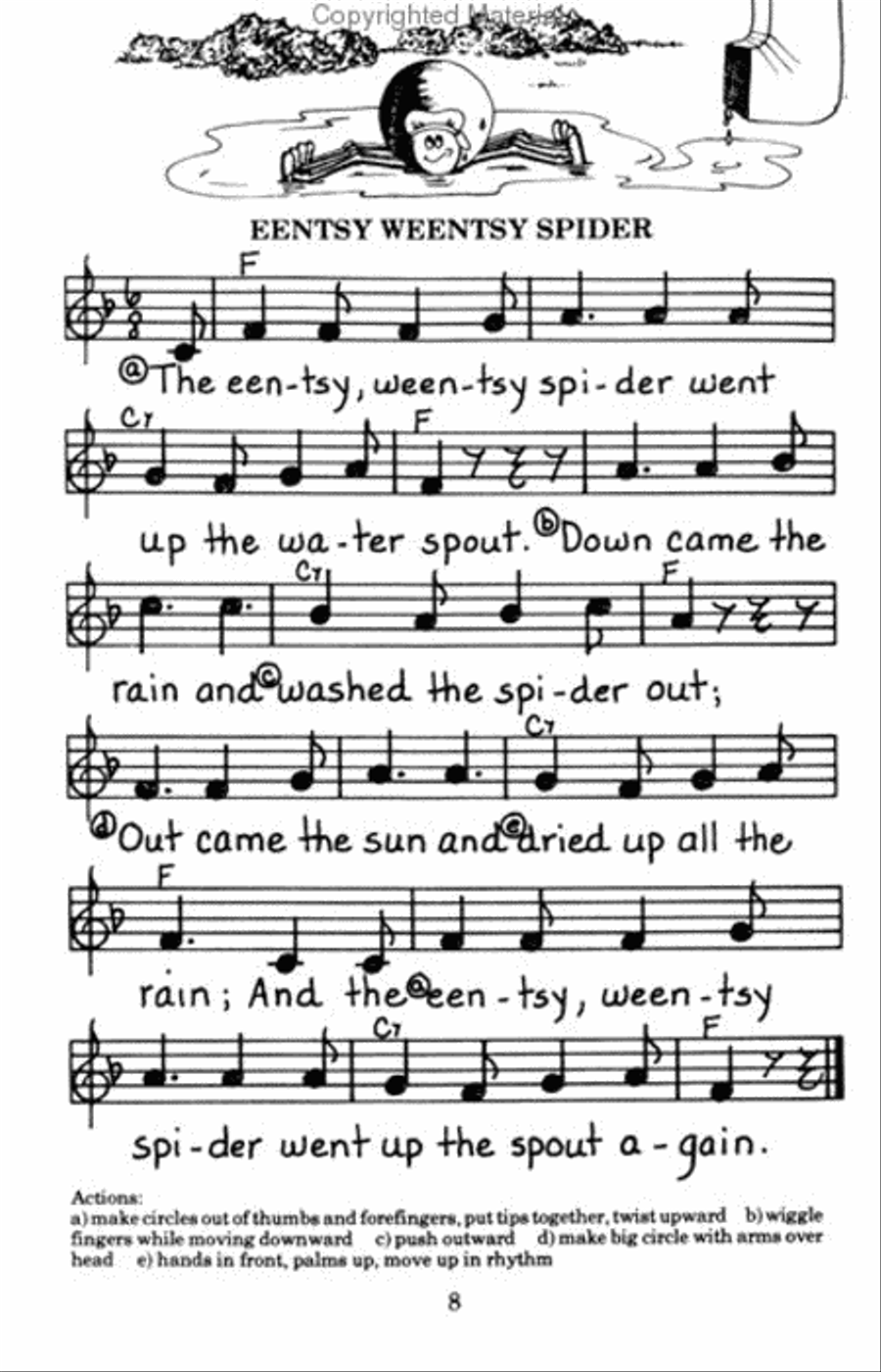 Wee Sing Children's Songs and Fingerplays Children's Choir scores gallery preview page 2
