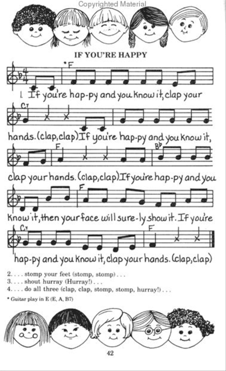 Wee Sing Children's Songs and Fingerplays Children's Choir scores gallery preview page 4