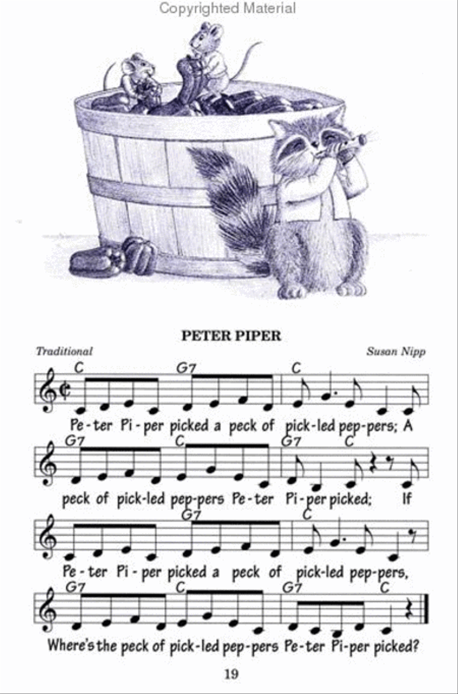 Wee Sing Mother Goose Children's Choir scores gallery preview page 2
