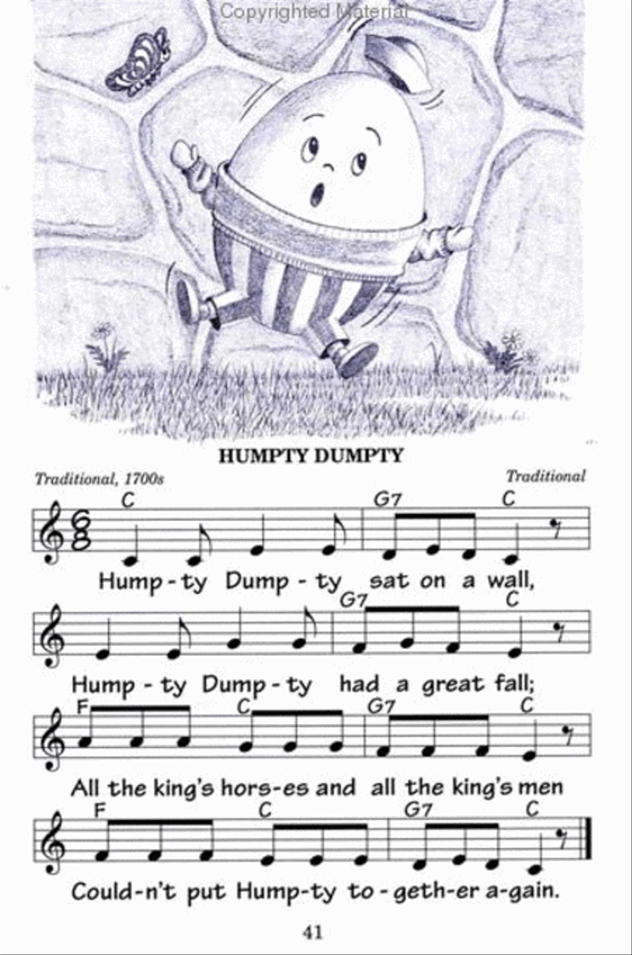 Wee Sing Mother Goose Children's Choir scores gallery preview page 4