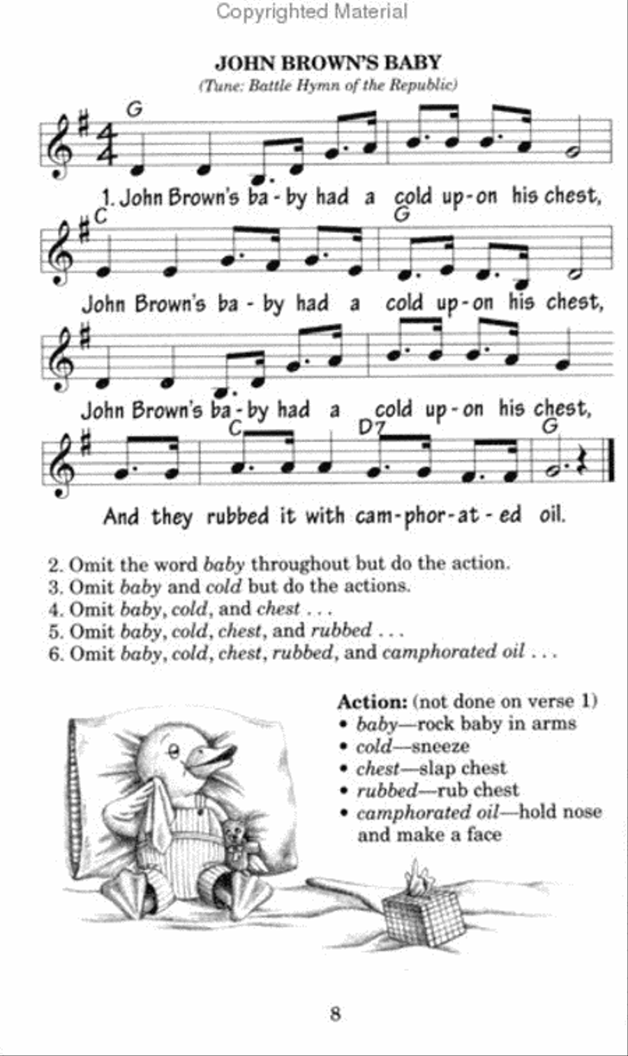 Wee Sing Silly Songs Children's Choir scores gallery preview page 2
