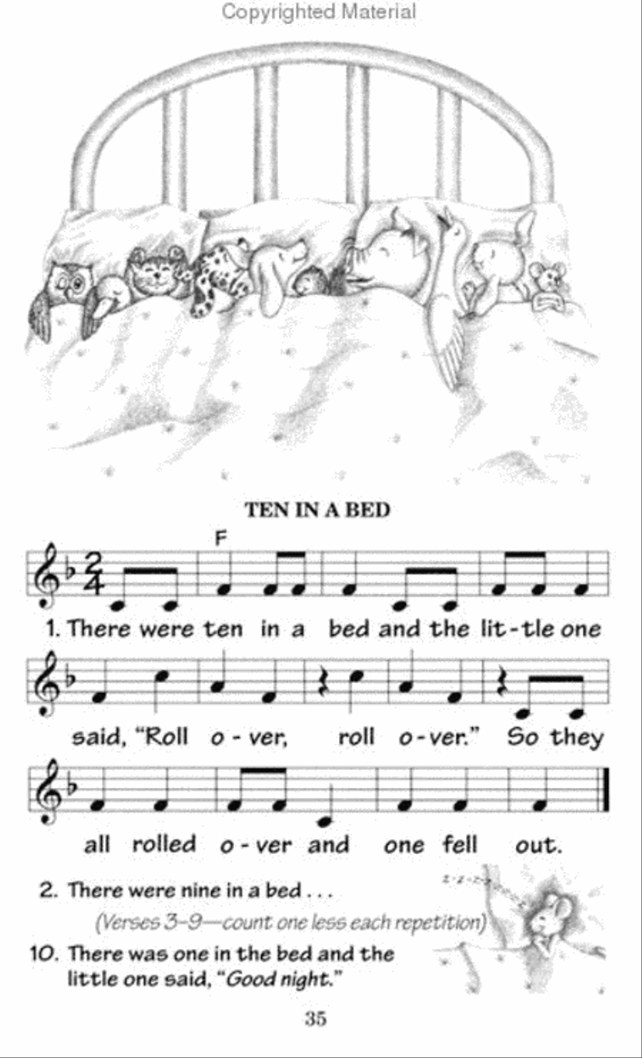 Wee Sing Silly Songs Children's Choir scores gallery preview page 3