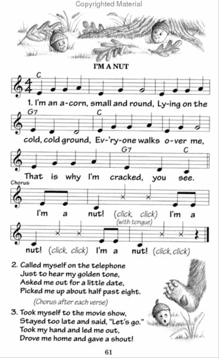 Wee Sing Silly Songs Children's Choir scores gallery preview page 4