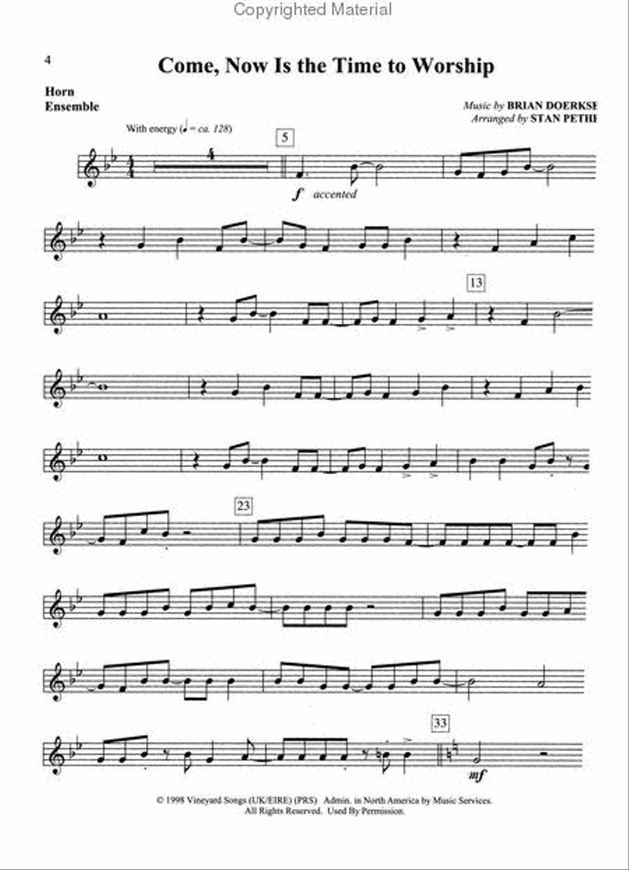 Winds of Praise Horn scores gallery preview page 2