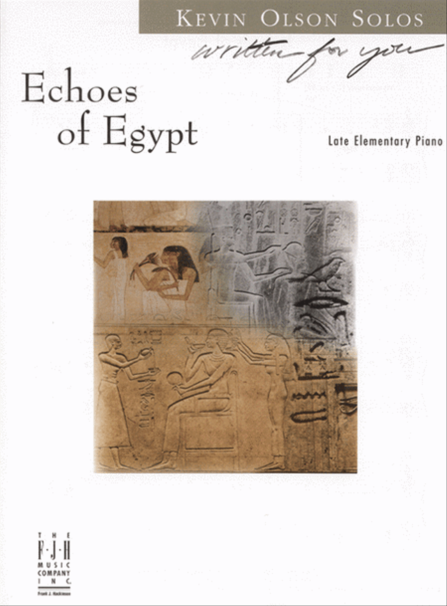 Echoes of Egypt Easy Piano scores gallery preview page 2