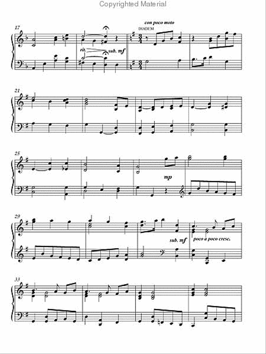 All Hail the Power Piano Solo scores gallery preview page 3