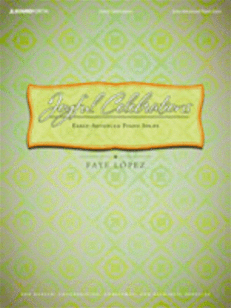 Joyful Celebrations Piano Solo scores gallery preview page 1