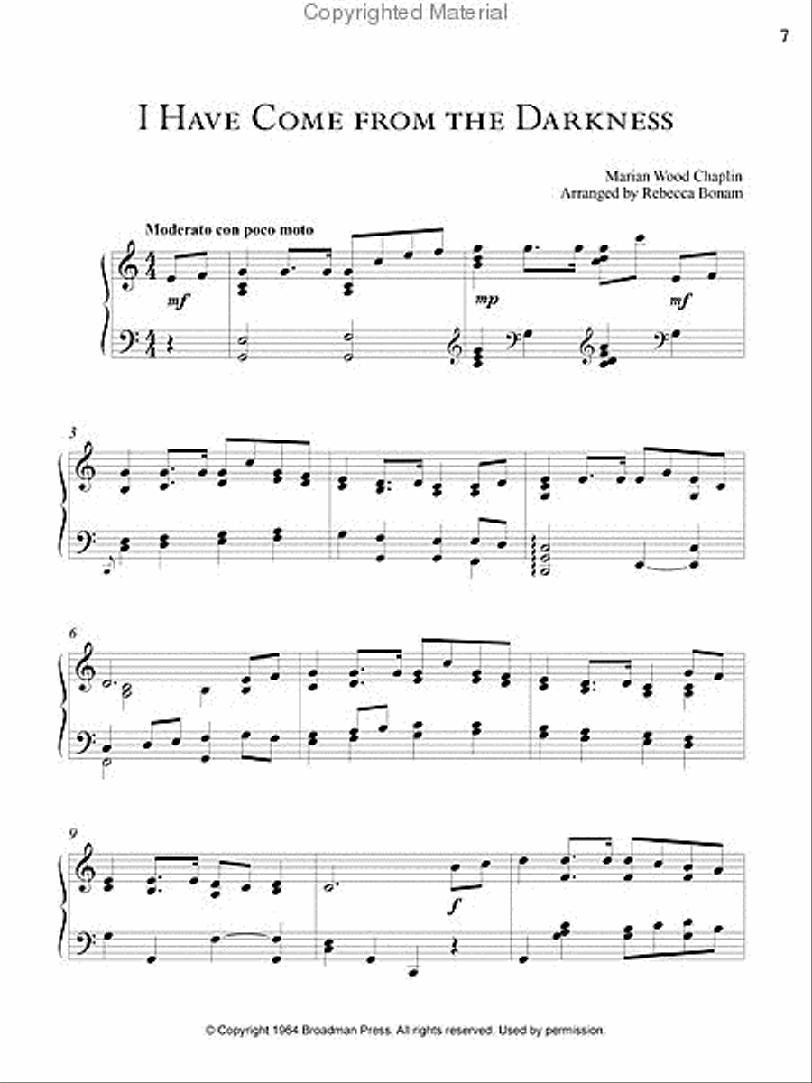 Victory in Jesus Piano Solo scores gallery preview page 4