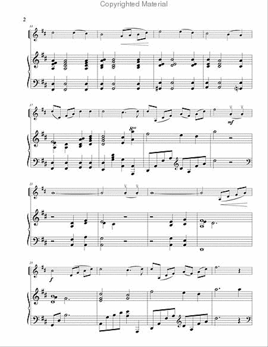 It Is Well Violin Solo scores gallery preview page 3