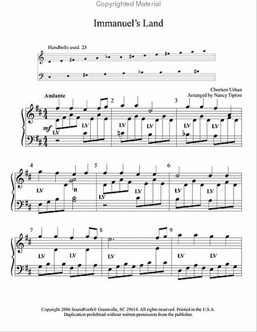 Five Easy Songs of Heaven 3-Octaves scores gallery preview page 2