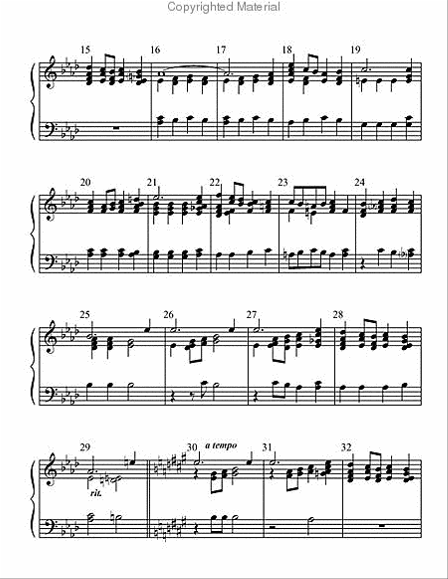 Rejoice, Ye Pure in Heart 2-Octaves scores gallery preview page 3