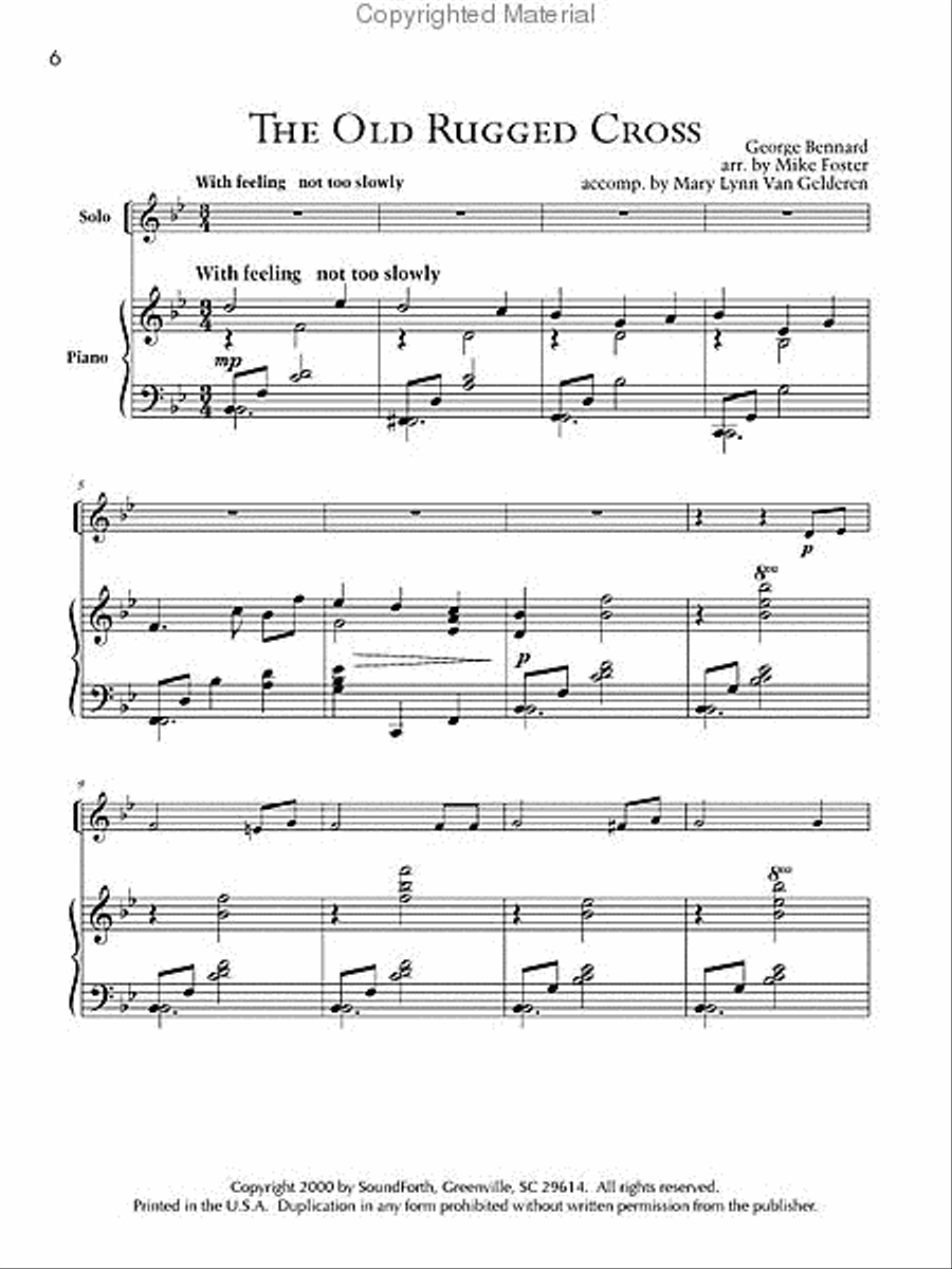 Come, Thou Fount - Trumpet Solo Trumpet Solo scores gallery preview page 4