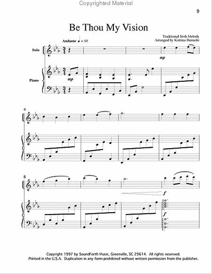 Instruments of Glory, Vol. 1 - Clarinet Clarinet Solo scores gallery preview page 4