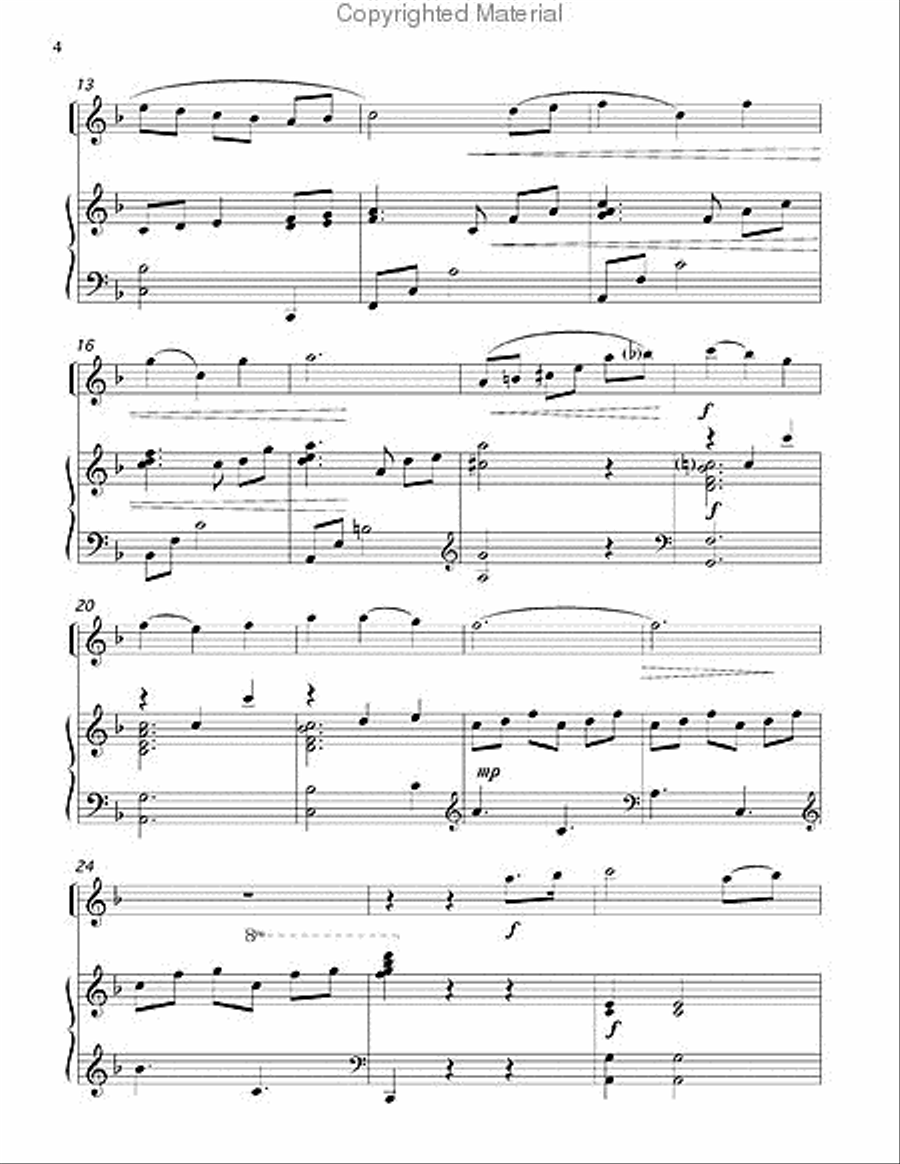 Instruments of Glory Vol. 1 - F Horn Book and CD Piano scores gallery preview page 3