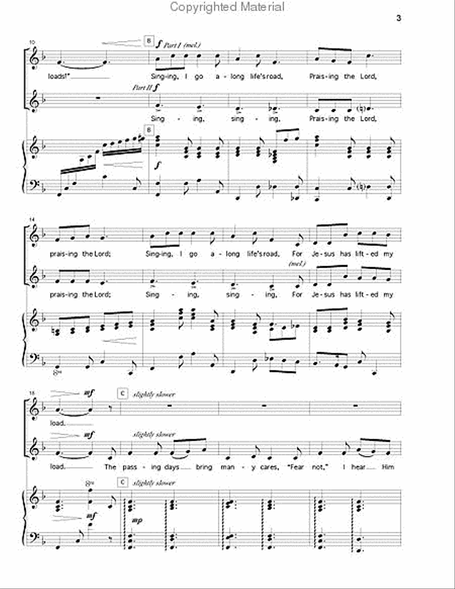 Jesus Loves Even Me 2-Part scores gallery preview page 3