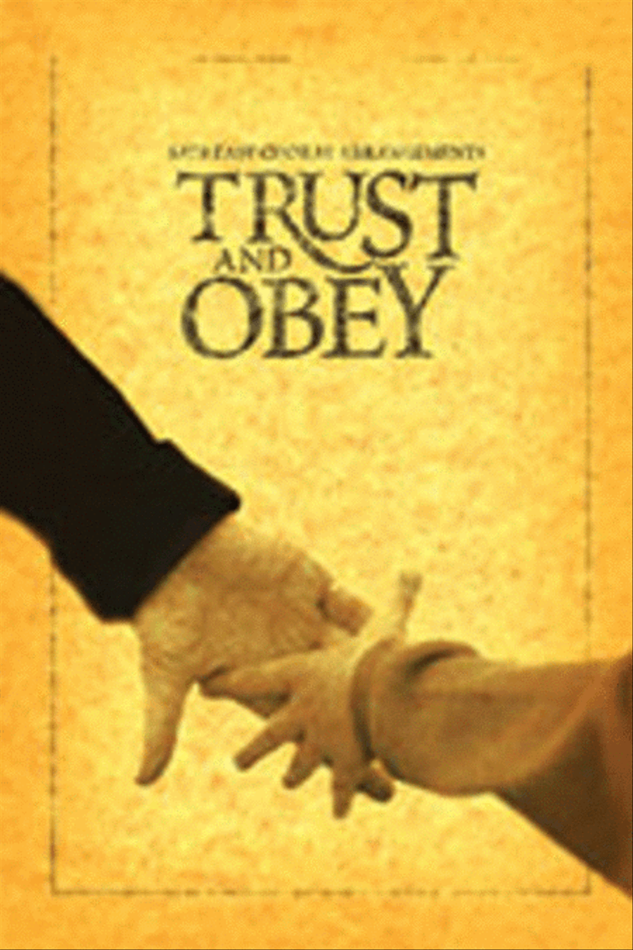 Trust and Obey 4-Part scores gallery preview page 1