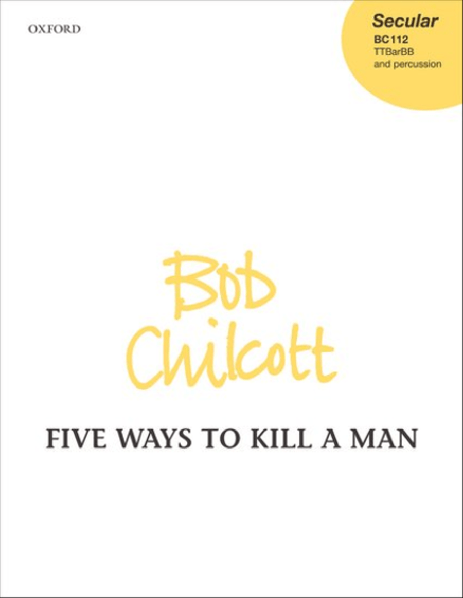Five Ways to Kill a Man Men's Choir scores gallery preview page 1