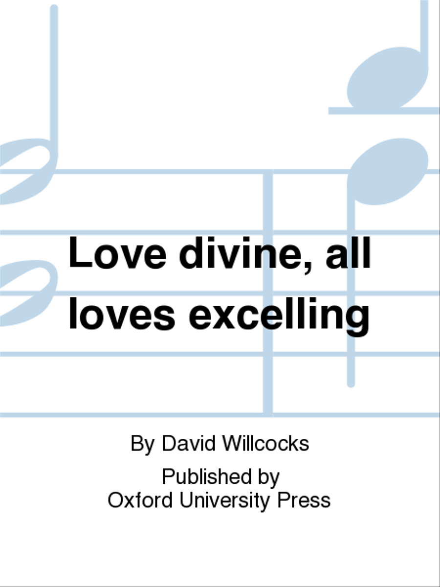 Love divine, all loves excelling 4-Part scores gallery preview page 1