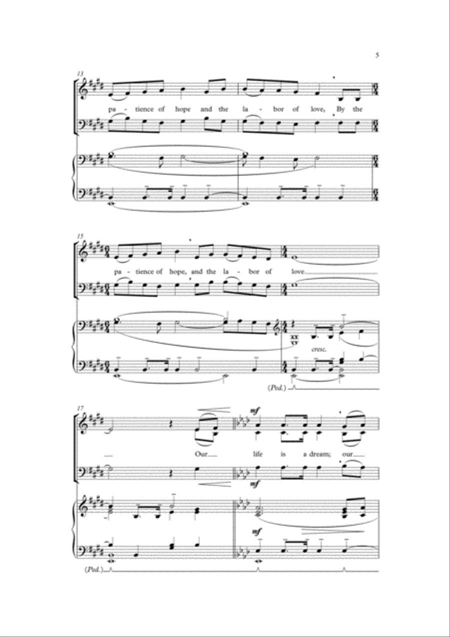 Come, let us anew Come, let us anew 4-Part scores gallery preview page 4