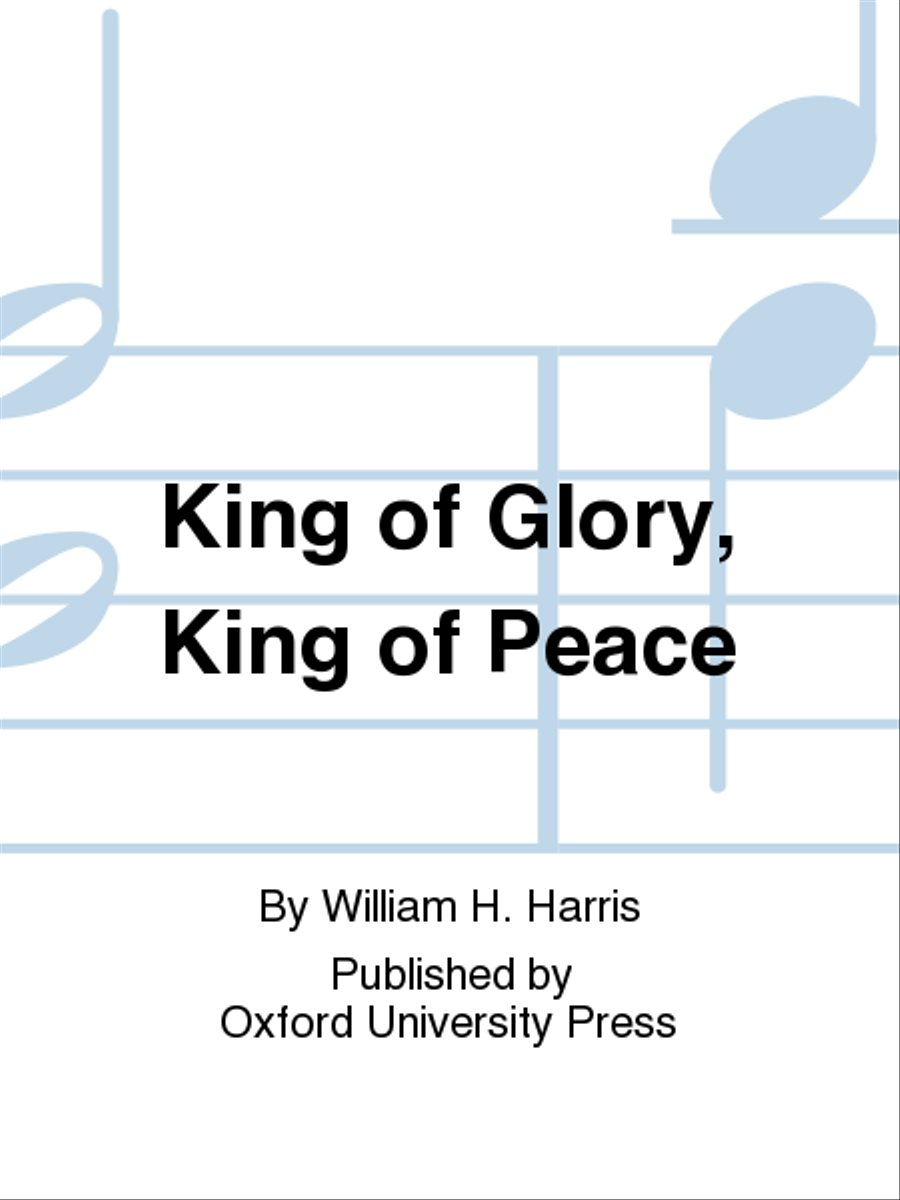 King of Glory, King of Peace SSA scores gallery preview page 1