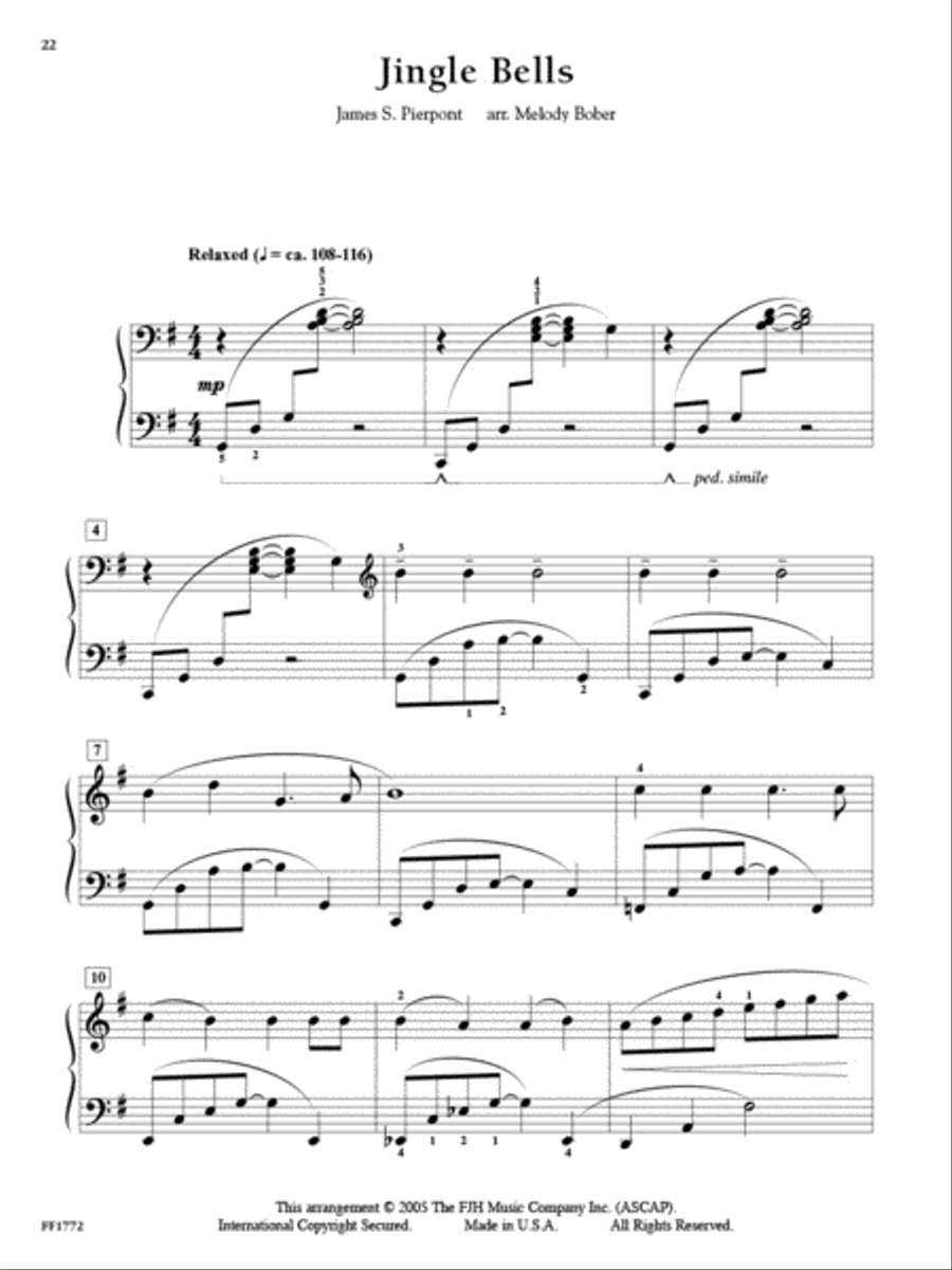 In Recital with Popular Christmas Music Piano Method scores gallery preview page 4